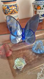 Farfalla Baccarat blu