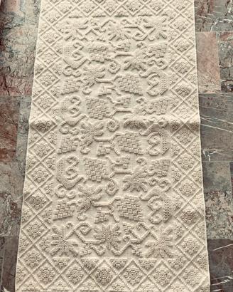 Tappeto sardo “Pibiones” artigianale nuovo 60x113