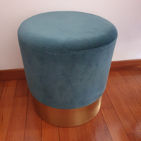 Pouf in velluto HARLOW di Westwing