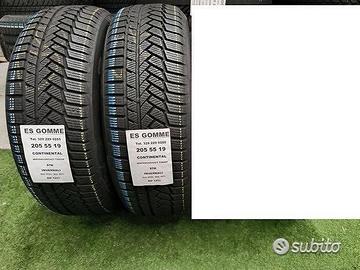 2 gomme 205 55 19 CONTINENTAL INV RIF1253