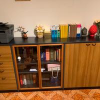 Mobile basso con ante per ufficio