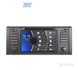 NAVIGATORE RADIO 7" BMW SERIE 5 E39 95-03 USB GPS