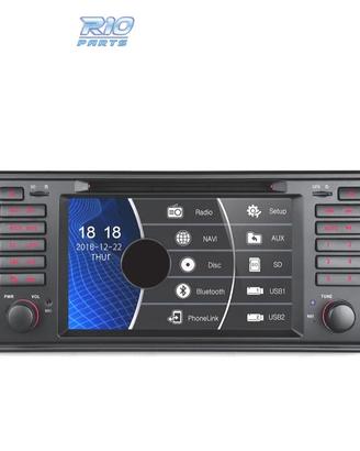 NAVIGATORE RADIO 7" BMW SERIE 5 E39 95-03 USB GPS