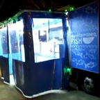 Gazebo professionale e telo per food truck