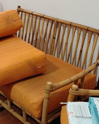 Salottino in vimini