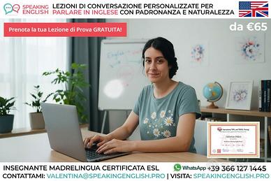 Lezioni di Conversazione Inglese - Prova Gratuita