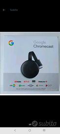 Chrome cast 3'generazione usato due volte