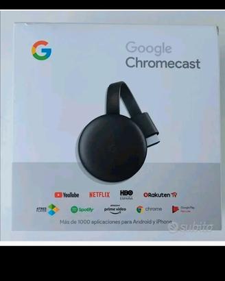 Chrome cast 3'generazione usato due volte