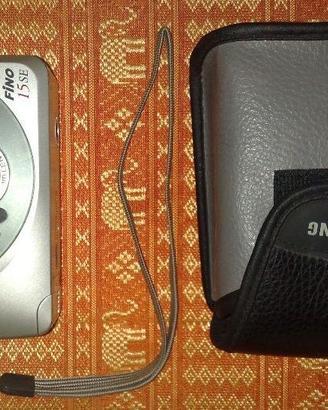 Fotocamera Samsung fino15se 28 mm con pellicola fo