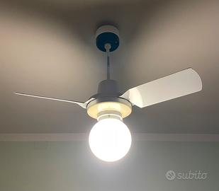 Lampadario ventilatore Vortice Nordic telecomando