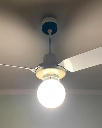 Lampadario ventilatore Vortice Nordic telecomando