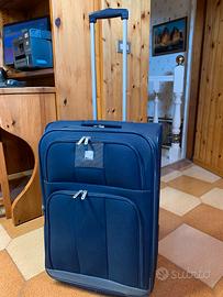 VALIGIA TROLLEY DELSEY BLU NOTTE
