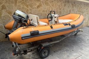 Gommone Joker Boat 3.70m con Suzuki 15cv+Carrello