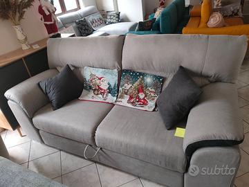 Divano 3 posti lineare estraibile