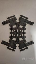 Double Crossover, switch compatibili Lego Treno