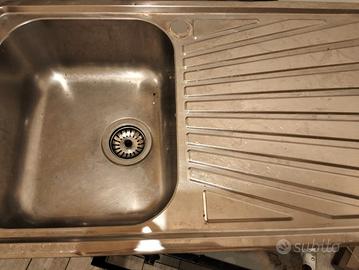 lavello per cucina incluso rubinetto