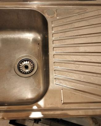 lavello per cucina incluso rubinetto