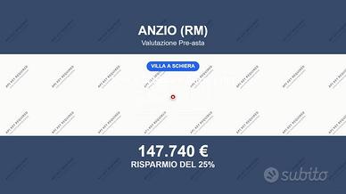 Immobile in asta di 163 m² con box auto a Anzio