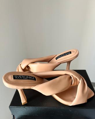 Sandalo con tacco 38