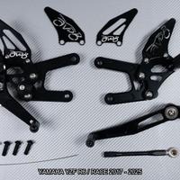 Pedane arretrate YAMAHA YZF R6 / RACE 2017 - 2025