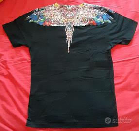 T-shirt Marcelo Burlon nera con disegno