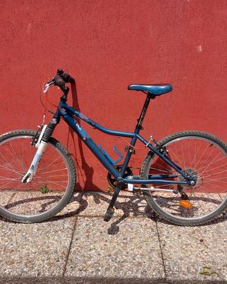 bici B-Twin blu bambino