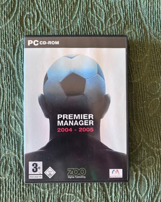 Gioco originale Premier Manager 2004-2005 Pc