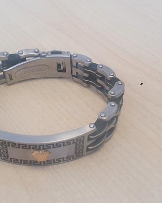 Bracciale uomo (Logo Medusa)