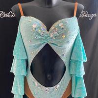 Vestito da gara danze caraibiche 