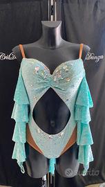 Vestito da gara danze caraibiche 