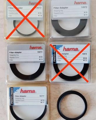 HAMA Anelli adattatori NUOVI