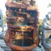 fontana con ricircolo