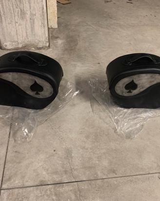 Borse rigide nuove, klik fix e chiusura a chiave