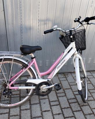 Bicicletta donna telaio basso 28 pollici 