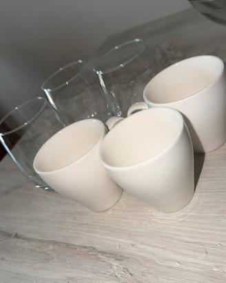 Bicchieri e tazze