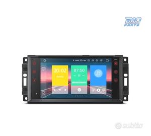 RADIO GPS ANDROID 13 PER JEEP WRANGLER 07-12, GRAN
