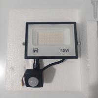 Faretto led 30 W con sensore di movimento - NUOVO