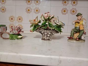 Lotto ceramica capodimonte