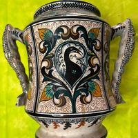 Vaso in maiolica di Faenza