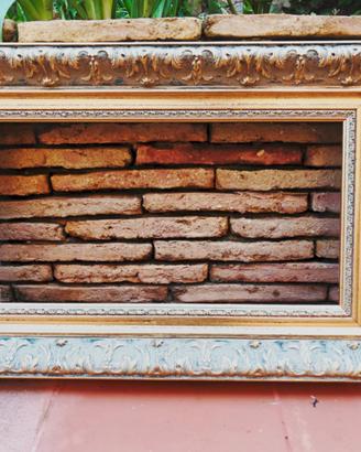 Cornice Quadro Barocca Dorata Anticata