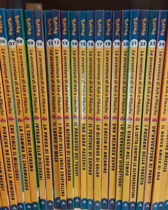 collezione libri Pokémon completa