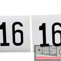 Coppia adesivi 16 Ducati Paul Smart