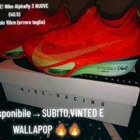 Nike Alphafly 3 (40.5) - ERRORE TAGLIA