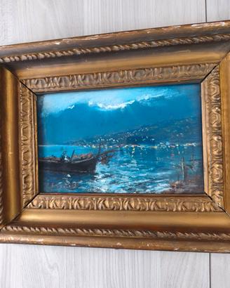dipinto antico di Roberto Carignani 