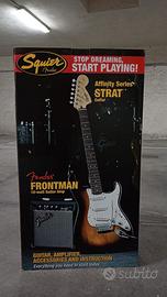 Squier Affinity Stratocaster Sunburst + Fender Fro