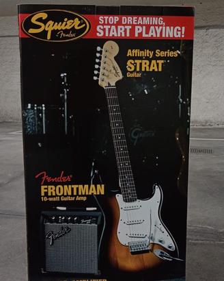 Squier Affinity Stratocaster Sunburst + Fender Fro