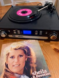 DIGITNOW! Giradischi con Altoparlanti Stereo