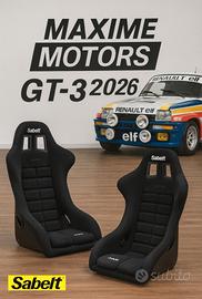Kit 2 SEDILI SABELT GT3 vetroresina omologati FIA 