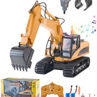 Escavatore Giocattolo Telecomandato per Bambini
