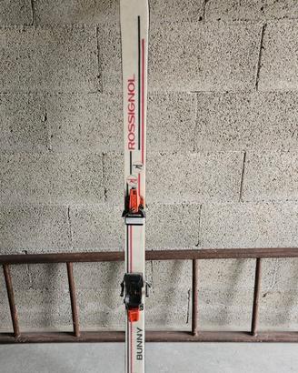 Sci Rossignol Bunny Junior vintage + Salomon S126